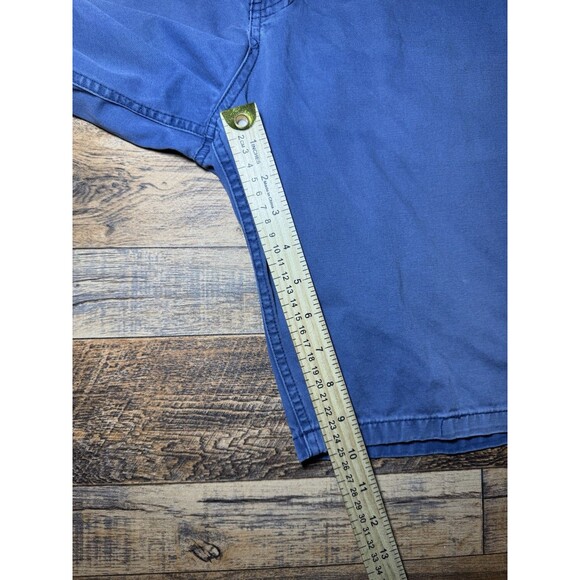 Hurley Blue Shorts Size 34 Flat Front Chino Designed For Buckle Mens Bottoms - Picture 5 of 5